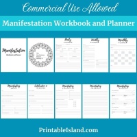 10 Page Manifestation Workbook and Planner